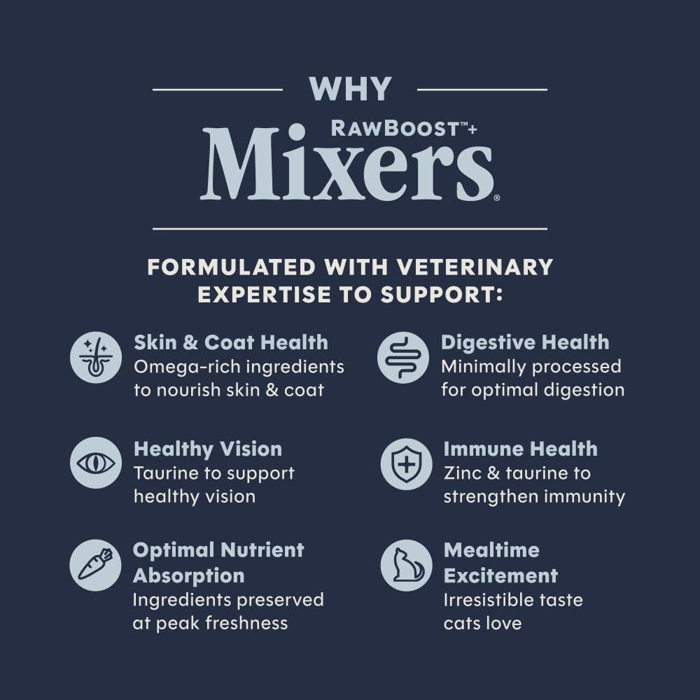 instinct-freeze-dried-mixers-cat-food-toppers-digestive-health-5-5-oz-freeze-dried-raw-meal-topper-or-treat-functional-whole-foods-fiber-and-probiotics-for-gut-support