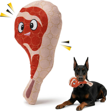 Bite Force Dog Toy - Large Durable & Strong Plush Orange Monster Dog Toy, Kevlar-Reinforced for Aggressive Chewers16