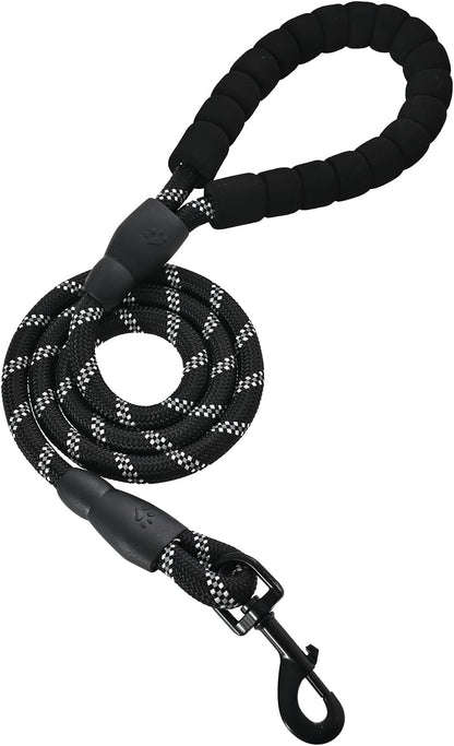 Amazon Basics round Dog Leash, Heavy Duty, Durable Rope for Small, Medium, and Large Dogs, Lightweight Design for Walking, Training, and Outdoor Activities, Blue, 6 Ft8