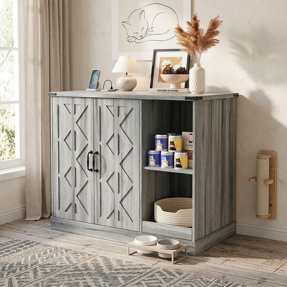 large-cat-litter-box-enclosure-furniture-with-litter-collector-hidden-litter-box-cabinet-with-storage-shelves-power-outlet-wooden-cat-house-cat-washroom-for-automatic-litter-box
