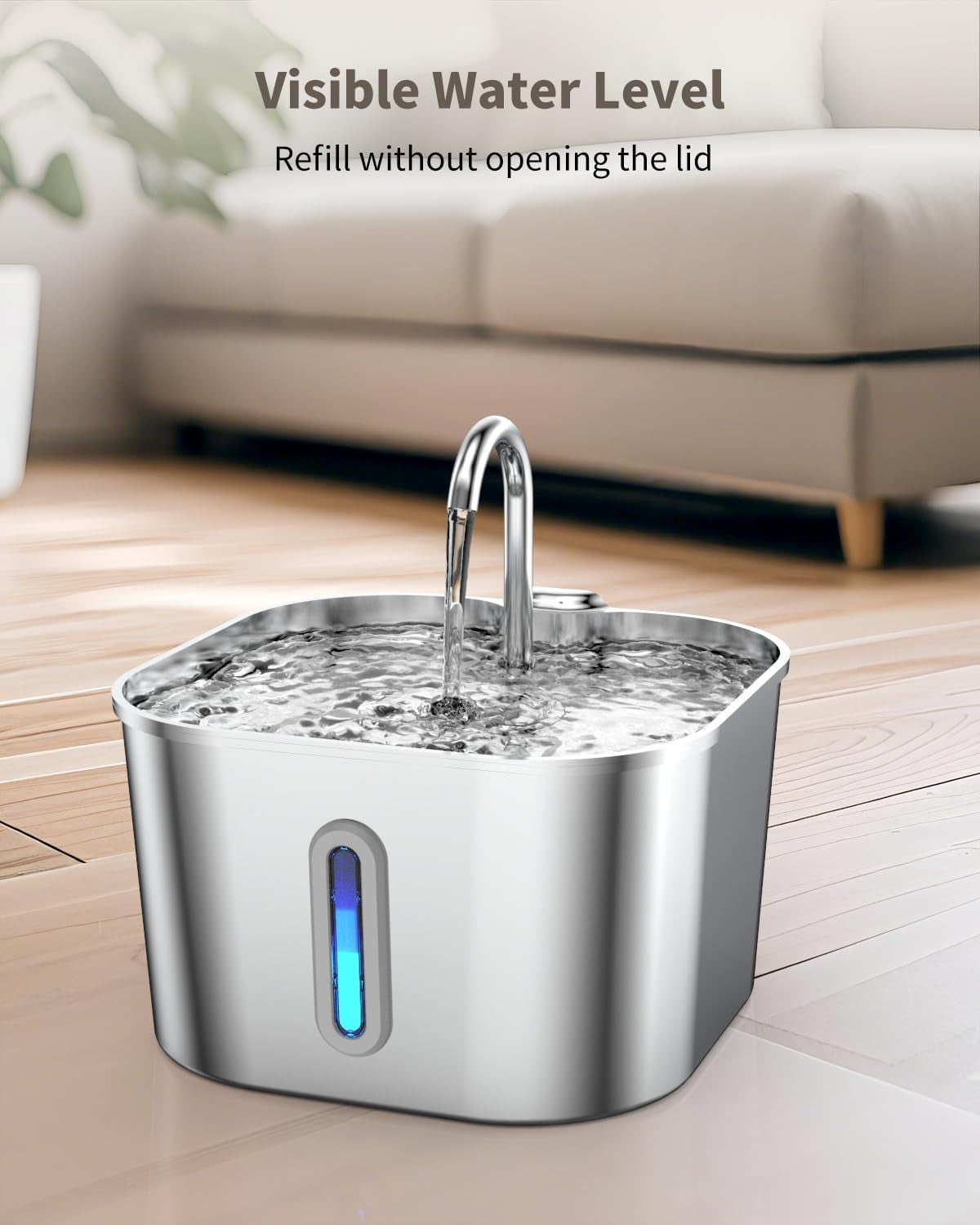 stainless-steel-cat-water-fountain-74oz-2-2l-cat-drinking-fountain-quiet-cat-fountain-for-indoor-cats-and-small-dogs-automatic-pet-water-dispenser-keeps-fresh-water-water-level-window
