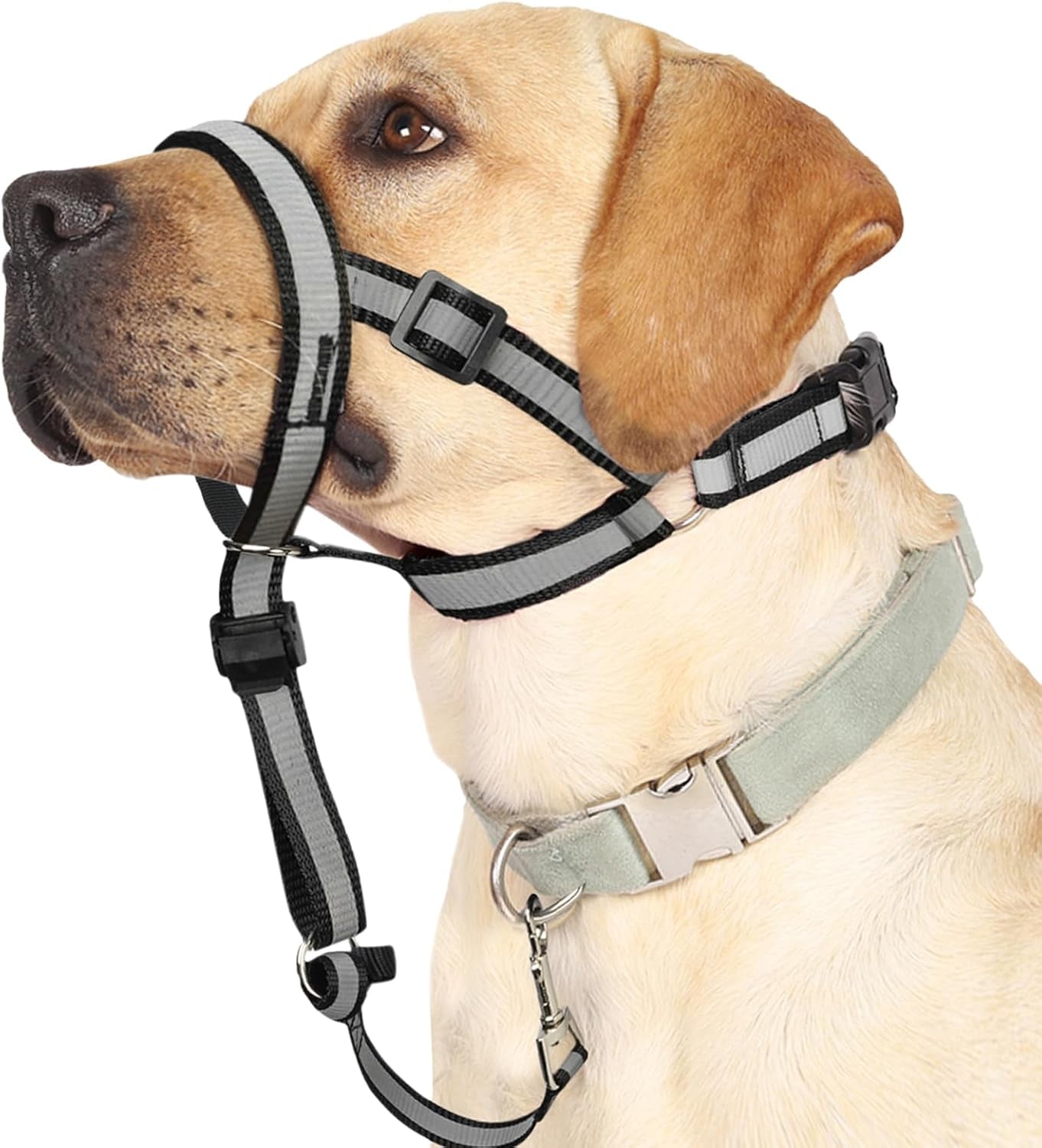barkless-reflective-head-collar-no-pull-collar-for-large-dogs-anti-pull-muzzle-leash-for-large-breed-adjustable-soft-dog-halter-for-easy-control-on-walks-outdoor-activities