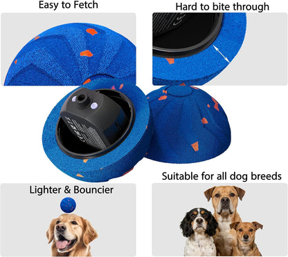 Interactive Pet Toy Ball - Bouncy, Flexible & Durable, Self-Rolling for Indoor Play, IPX7 Waterproof, Active Rolling Ball for Medium Dogs (Blue)6