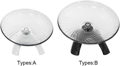 Hamster Wheel, Hermit Crab Climbing Toys Silent Exercise Running Wheel, 13Cm Small Animal Exercise Wheels Hermit Crabs Wheel for Hamsters, Gerbils, Mice or Other Small Animals8