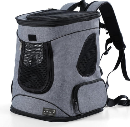 Petsfit Pet Backpack Carrier with Upgrade Waist Cushion Design to Better Fit the Waist, Suitable for Small and Medium Dogs Cats, and Rabbits up to 18 Pounds13