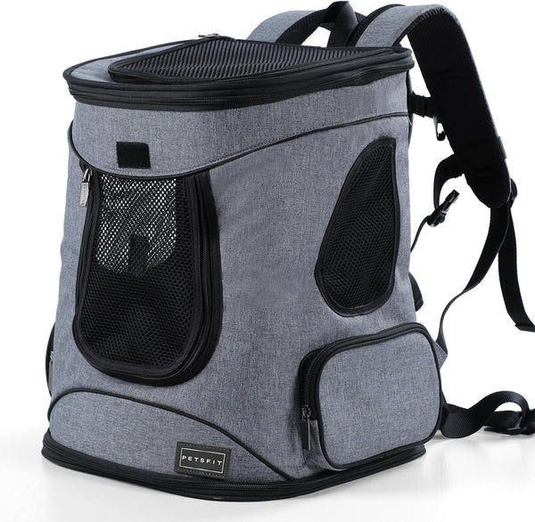 Petsfit Pet Backpack Carrier with Upgrade Waist Cushion Design to Better Fit the Waist, Suitable for Small and Medium Dogs Cats, and Rabbits up to 18 Pounds13
