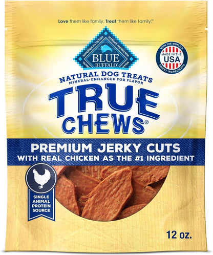 Blue Buffalo True Chews Premium Jerky Cuts Dog Treats with Natural Ingredients Chicken19