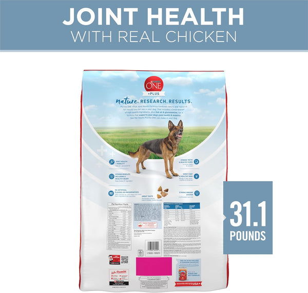 Purina ONE plus Joint Health Formula Natural with Added Vitamins, Minerals and Nutrients Dry Dog Food - 31.1 Lb. Bag9