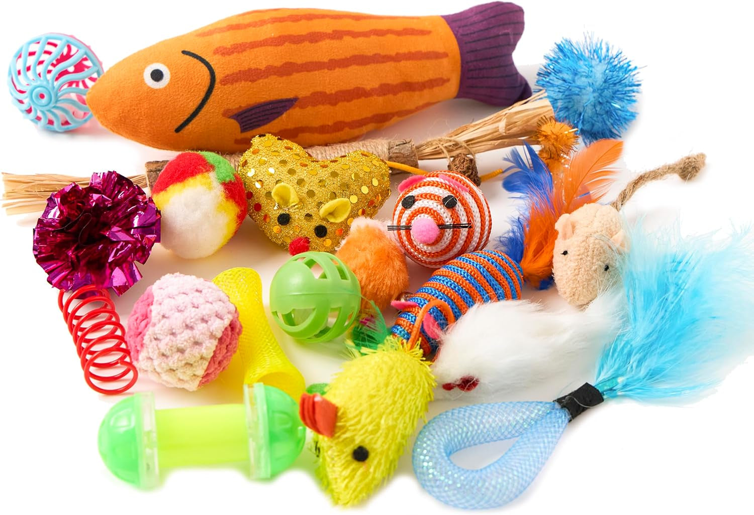 fashions-talk-cat-toys-variety-pack-for-kitty-20-pieces