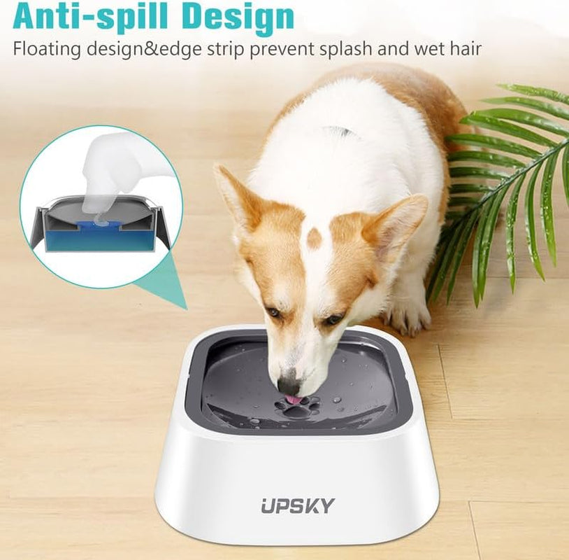 upsky-35oz-no-spill-pet-water-bowl-slow-water-feeder-for-dogs-and-cats-splash-proof-bowls-slow-drinking-pet-dish-easy-clean-dishwasher-safe-portable-for-travel