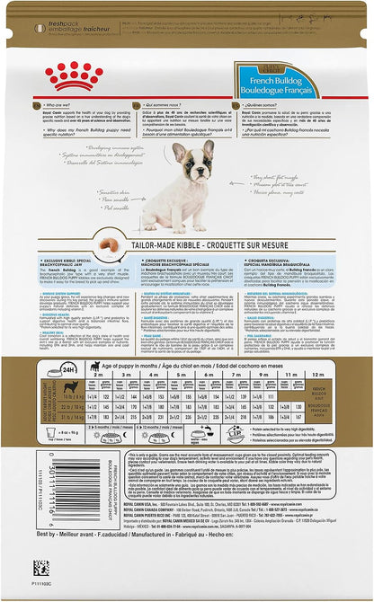 ROYAL CANIN Breed Health Nutrition French Bulldog Puppy Dry Dog Food, 3 Lb Bag2