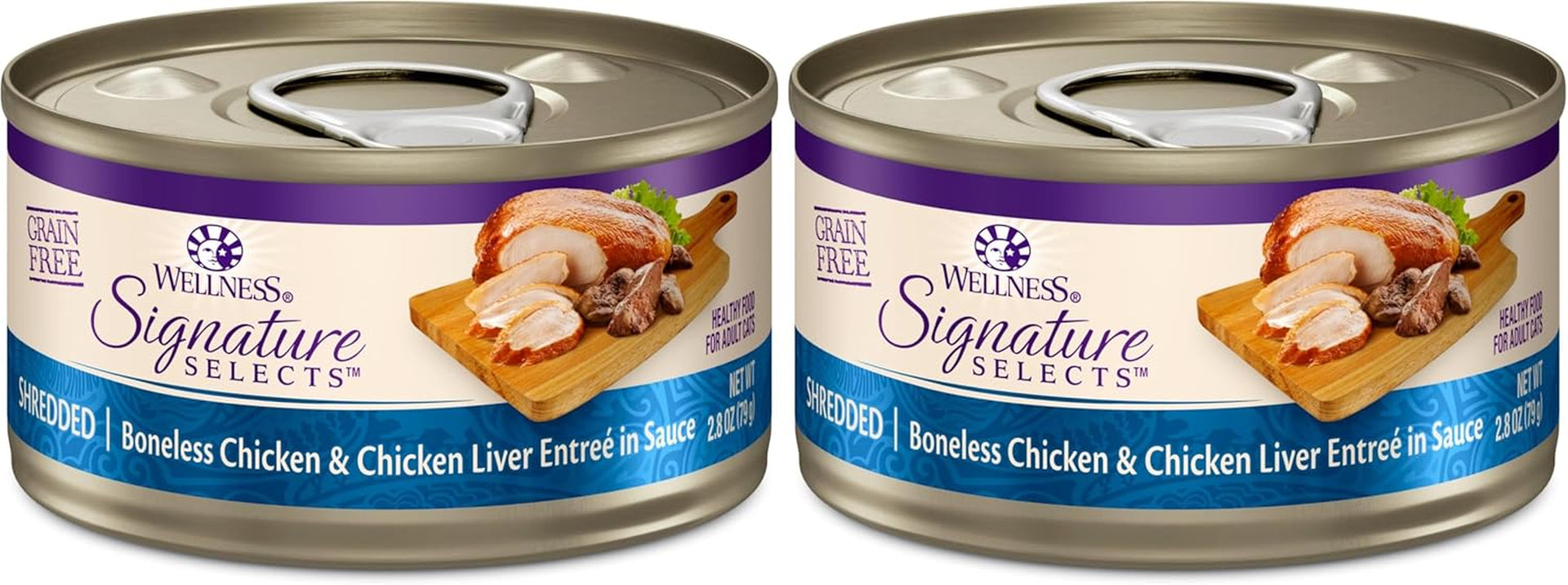 wellness-core-signature-selects-flaked-adult-canned-wet-cat-food-natural-protein-rich-grain-free-skipjack-tuna-and-wild-salmon-entree-recipe-2-8-oz-pack-of-12-cans