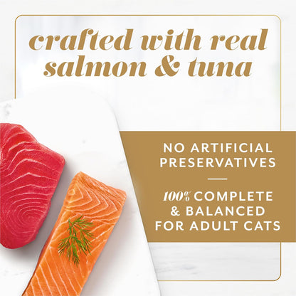 Purina Fancy Feast Gems Salmon or Tuna Wet Cat Food Variety Pack, 8 Ct. Box3