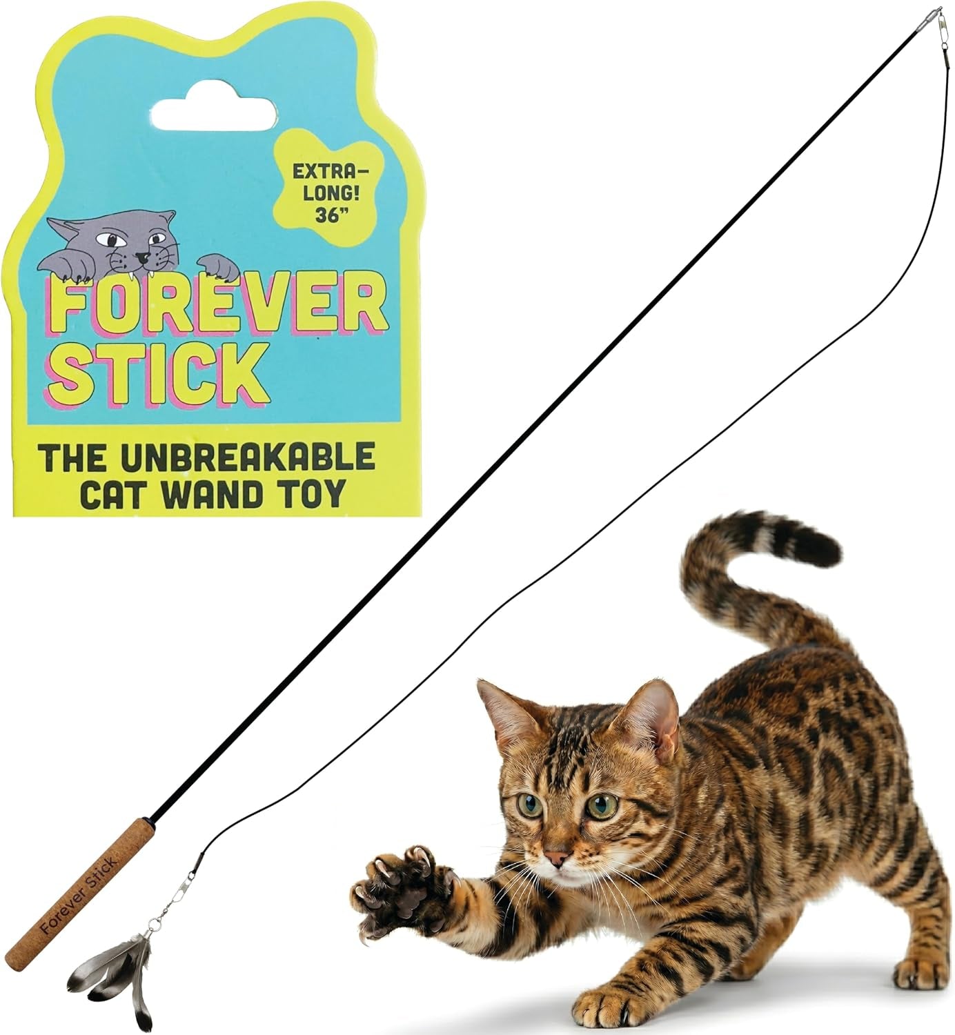 forever-stick-1-pack-the-unbreakable-cat-wand-toy-durable-cat-toy-wand-extra-long-cat-string-toy-cat-fishing-pole-toy-for-bored-indoor-adult-cats-cat-stick-toy-cat-feather-wand-cat-teaser-wand