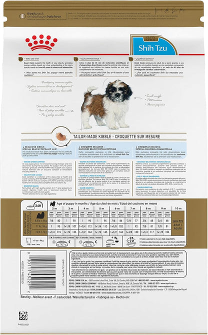 ROYAL CANIN Breed Health Nutrition Shih Tzu Puppy Dry Dog Food, 2.5 Lb Bag. | Tailored Nutrition for Shih Tzu Puppies, Small Kibble Size for Easy Chewing, Supports Healthy Skin and Coat2