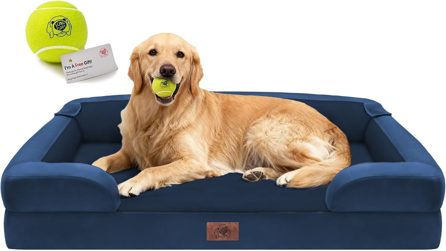 waterproof-orthopedic-dog-bed-for-extra-large-sized-dogs-memory-foam-pet-bed-sofa-with-bolster-dog-couch-with-washable-cover-non-slip-bottom-42x30-inch-grey