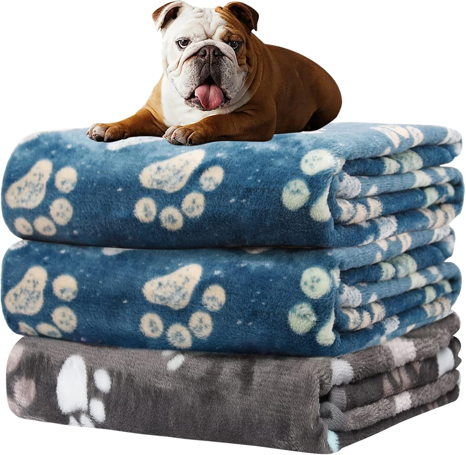 rezutan-dog-blankets-for-3-pack-large-medium-pet-cat-soft-fuzzy-washable-blanket-comfort-flannel-suitable-for-dogs-kennels-beds-sofas-furniture-gifts-puppy-essentials-41-x-31-inch-black