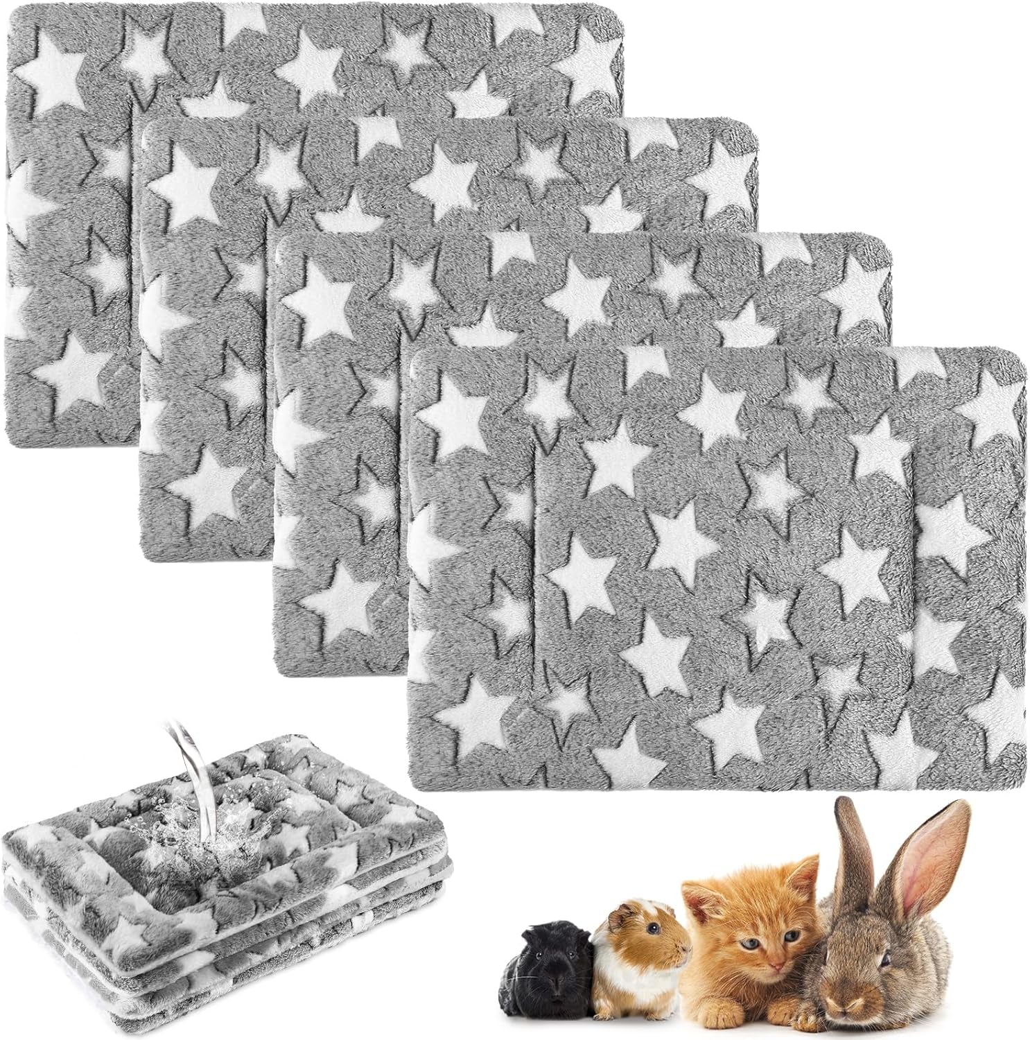 haull-4-pcs-waterproof-guinea-pig-bedding-soft-dog-cat-bed-crate-mat-small-animal-plush-cage-liners-rabbit-bunny-kennel-pad-reversible-cozy-pee-thickened-hamster-padtie-dyed-13-x-10-inch