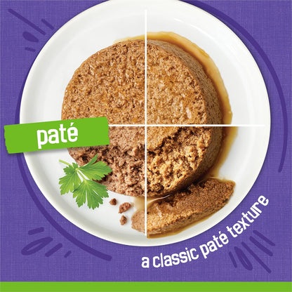 Purina Friskies Pate Wet Cat Food Variety Pack Seafood and Chicken Pate Favorites 40Ct VP - (Pack of 40) 5.5 Oz. Cans4