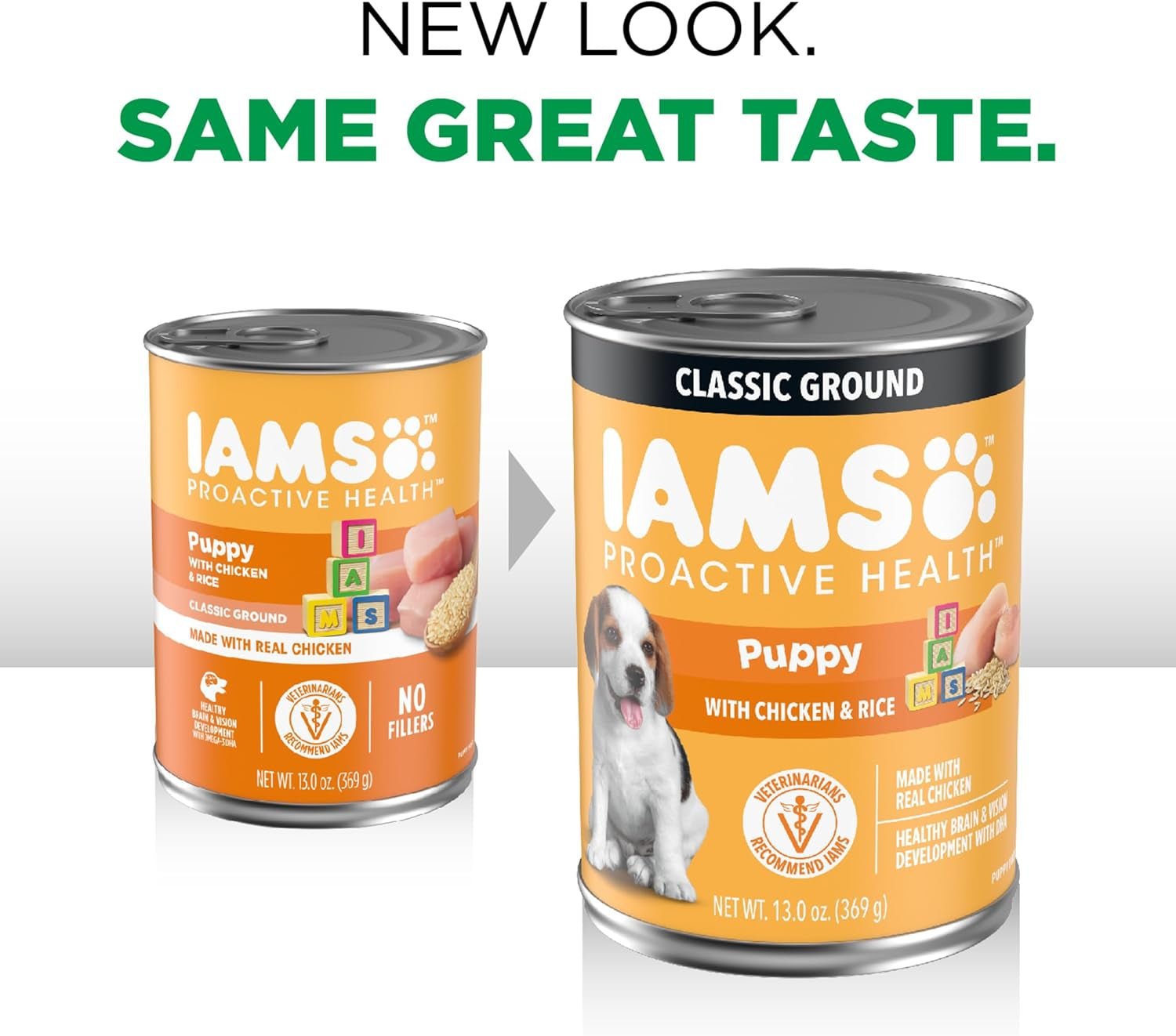 iams-proactive-health-puppy-wet-dog-food-chicken-13-oz-12-pack-real-chicken-omega-3-dha-for-brain-vision-omega-6-for-skin-coat-no-fillers-or-artificial-flavors-puppies-1-12-months