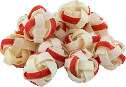 Dingo Goof Balls Rawhide Treats for Small Dogs, with Real Chicken, 15 Ct | Long-Lasting Rawhide Chew Wrapped with Real Chicken, Natural Chewing Action Promotes Clean Teeth, for Adult Dogs4