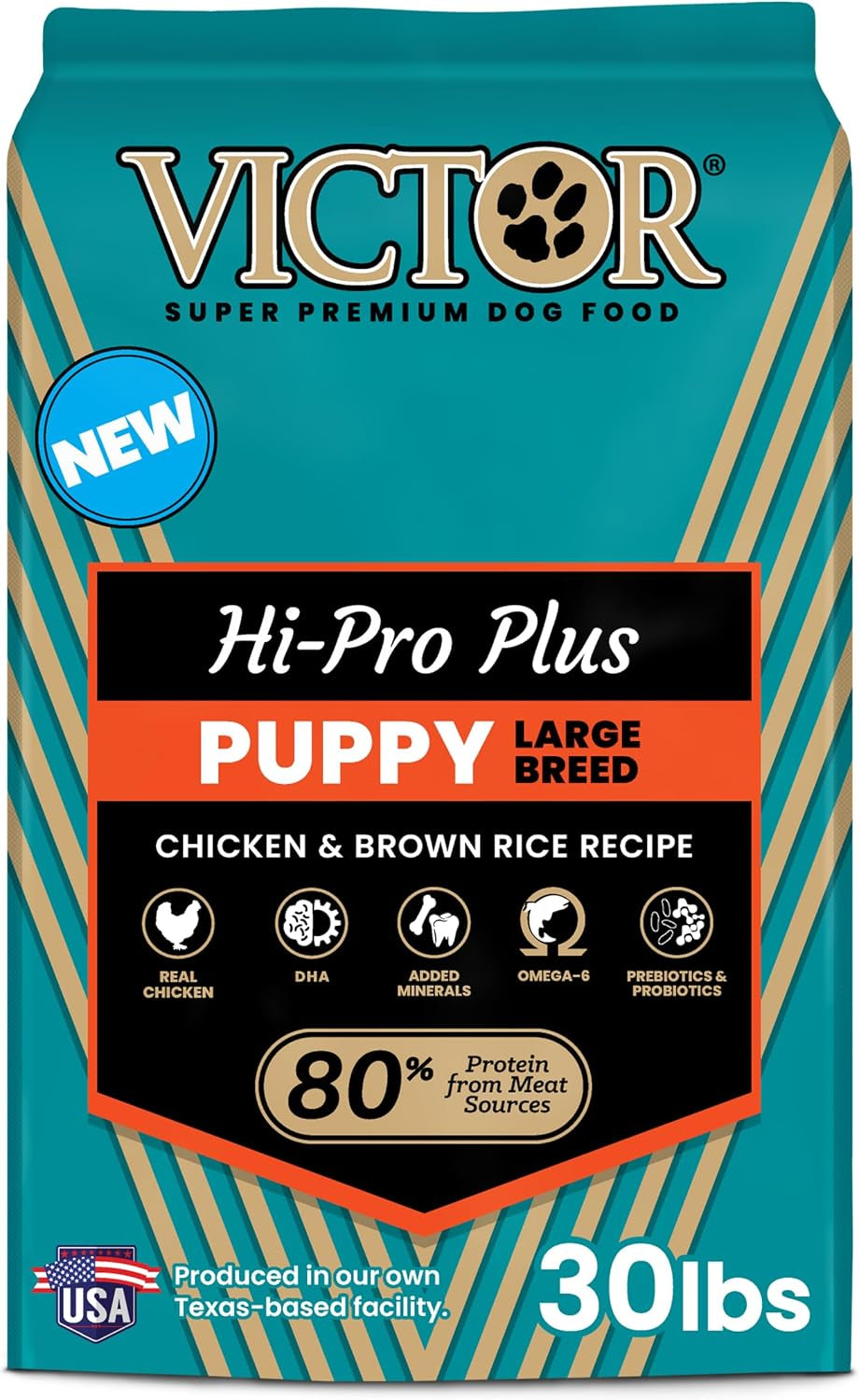 victor-super-premium-dog-food-hi-pro-plus-dry-kibble-high-protein-dog-food-with-30-protein-beef-chicken-pork-fish-meals-gluten-free-for-high-energy-and-active-dogs-puppies-40lbs