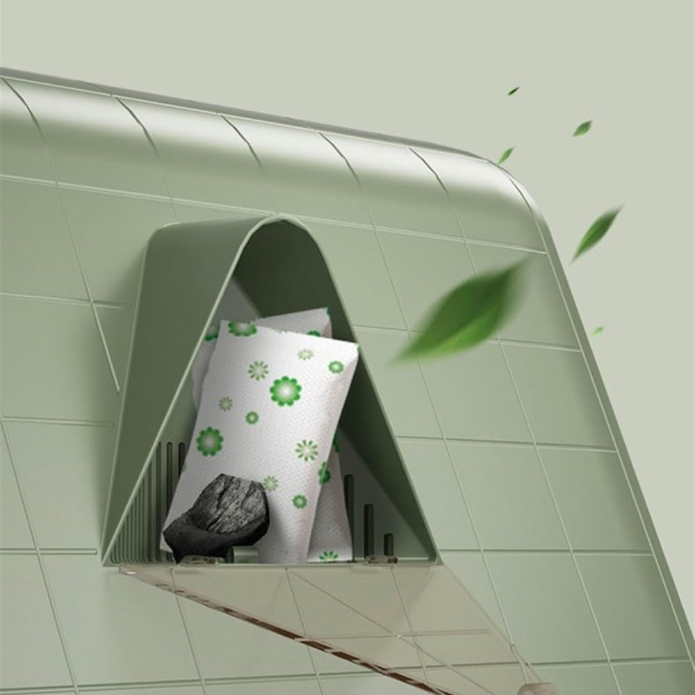 pet-supplies-enclosed-cat-litter-box-with-lid-anti-splash-drawer-scoop-pedalsgreen