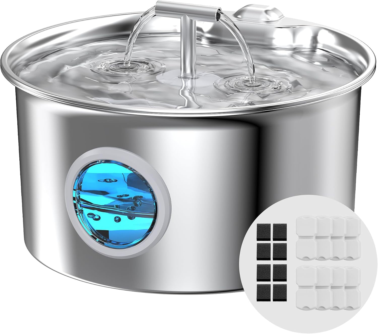 cat-water-fountain-stainless-steel-2-6l-cat-fountain-for-drinking-pet-water-fountain-for-cats-indoor-automatic-pet-water-dispenser-bowl-best-auto-feeding-supplies-gift-for-small-dog-large-kitty
