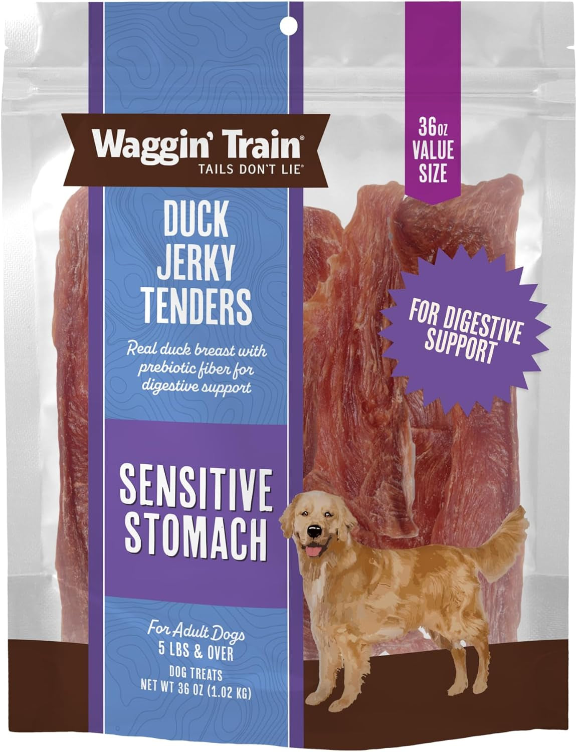 waggin-train-duck-jerky-dog-treats-for-dogs-with-sensitive-stomachs-made-with-100-real-duck-breasts-three-all-natural-ingredients-high-protein-dog-treat-easily-digestible-for-dogs-12-oz-pouch