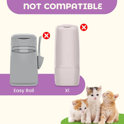 Premium Cat Litter Refill Bags |Jumbo 28FT 2-Pack | Lasts up to 8 Months | 2 Cartridges for Superior Odor Control5