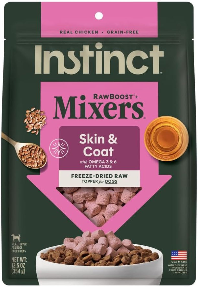 instinct-freeze-dried-mixers-dog-food-toppers-gut-health-5-5-oz-bag
