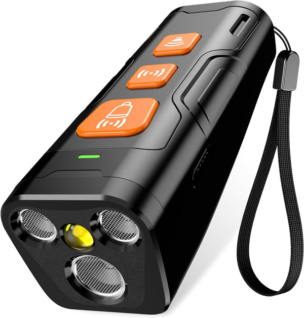 YUYQA Dog Bark Deterrent Device, 3X Ultrasonic anti Barking, 6 Training Modes 23 FT Range Barks No More Indoors Outdoors Behavior Correct Safe & Humane Rechargeable Compact Bark Control for Dogs10
