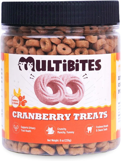8 Oz Cat Grass Treats - Hairball Control & Catnip Flavor | Salmon, Catnip, Barley Grass. Crunchy for Teeth & Breath. Fiber for Hairballs & Digestion. Great Daily Training Treat.9