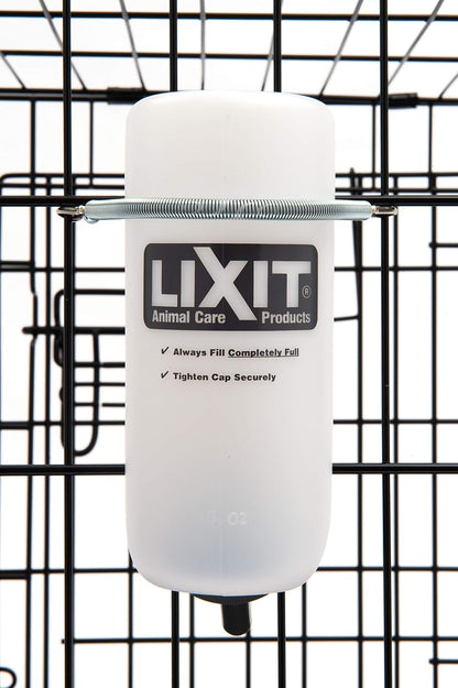 Lixit® Wide Mouth Water Bottles for Small Dogs (White, 16 Ounce)5