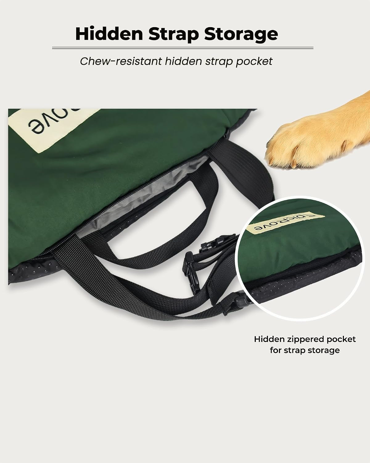 rovepad-trail-dog-bed-mat-43x27-waterproof-non-slip-outdoor-travel-mat-for-camping-car-silent-peachskin-roll-up-pad-for-medium-large-dogs-machine-washable
