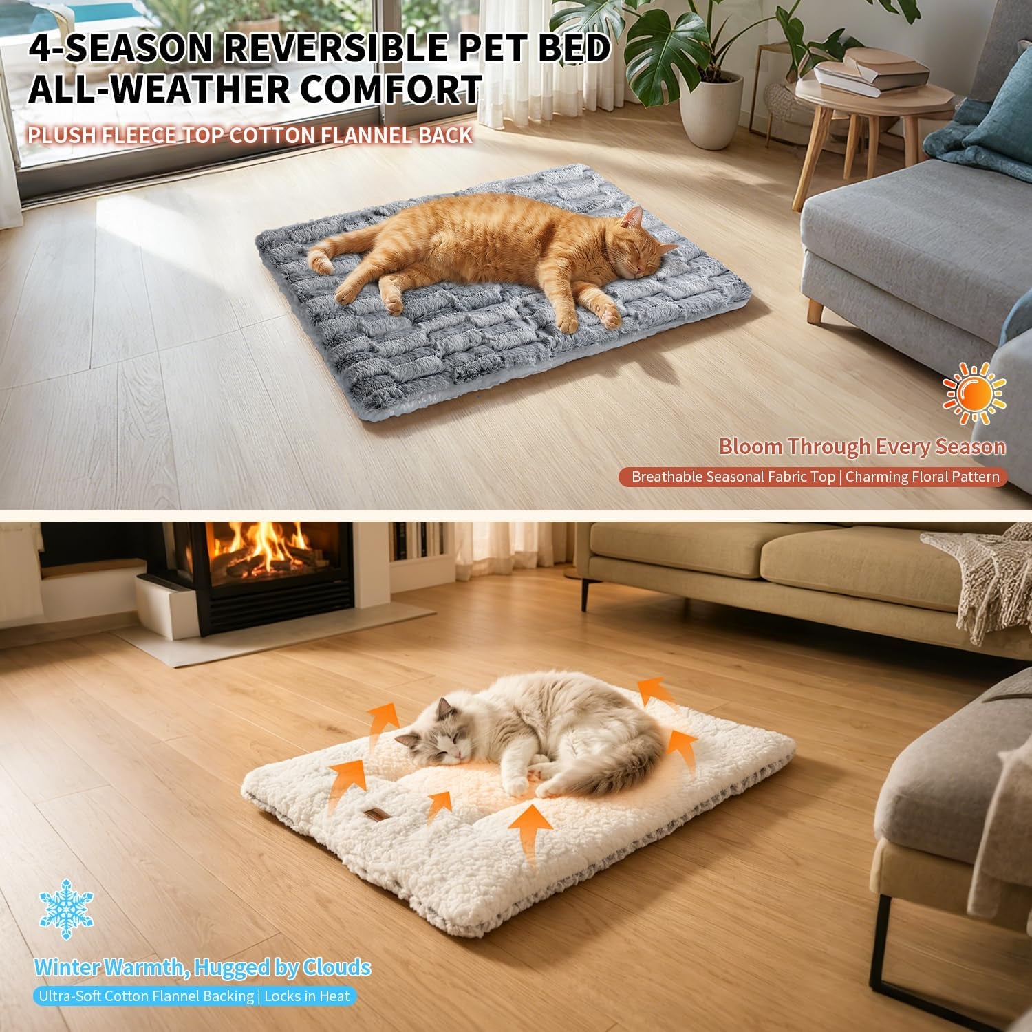 cat-bed-cat-beds-for-indoor-cats-reversible-self-warming-cat-bed-mat-with-ridged-chenille-texture-ultra-plush-double-sided-thermal-kitten-bed-mat-23-6-x-15-7-machine-washable