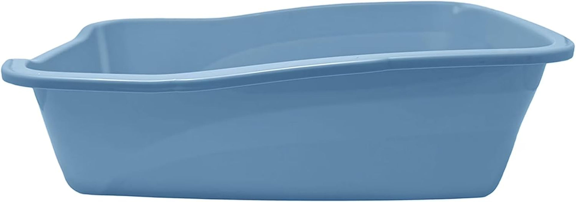 large-open-top-cat-litter-pan-low-entry-sides-stain-odor-resistant-high-impact-plastic-litter-box-for-kittens-senior-arthritic-cats-multi-cat-household-usa-made-blue-eco-recycled-pet-toilet-tray