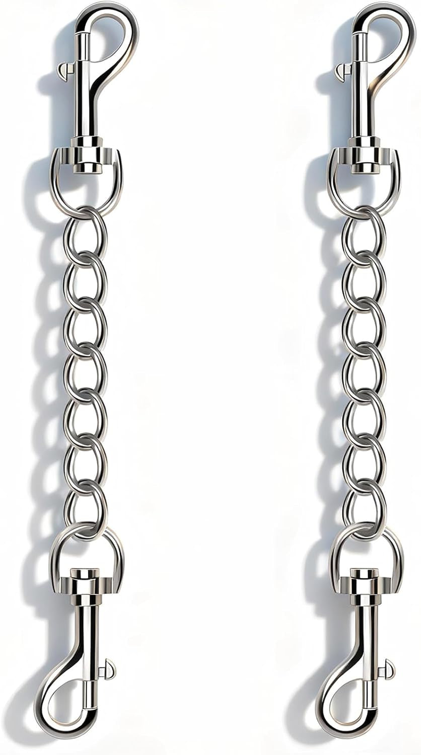 2-pcs-dog-collar-metal-safety-clip-harness-collar-leash-chain-connector-heavy-duty-double-end-spring-backup-buckle-clasp-escape-proof-safety-accessory-small-black