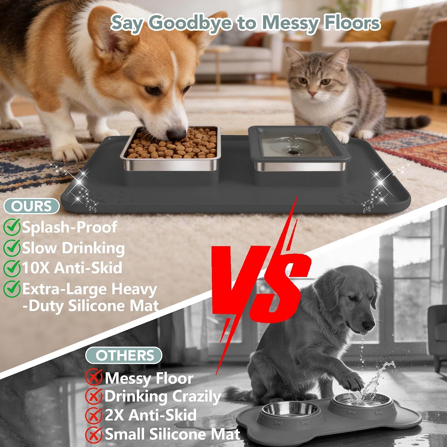 dog-bowl-set-no-spill-dog-water-and-food-bowl-with-silicone-mat-large-capacity-304-stainless-steel-bowls-2-in-1-set-slows-drinking-anti-slip-silicone-feeding-mat-home-travel-6-7-cups