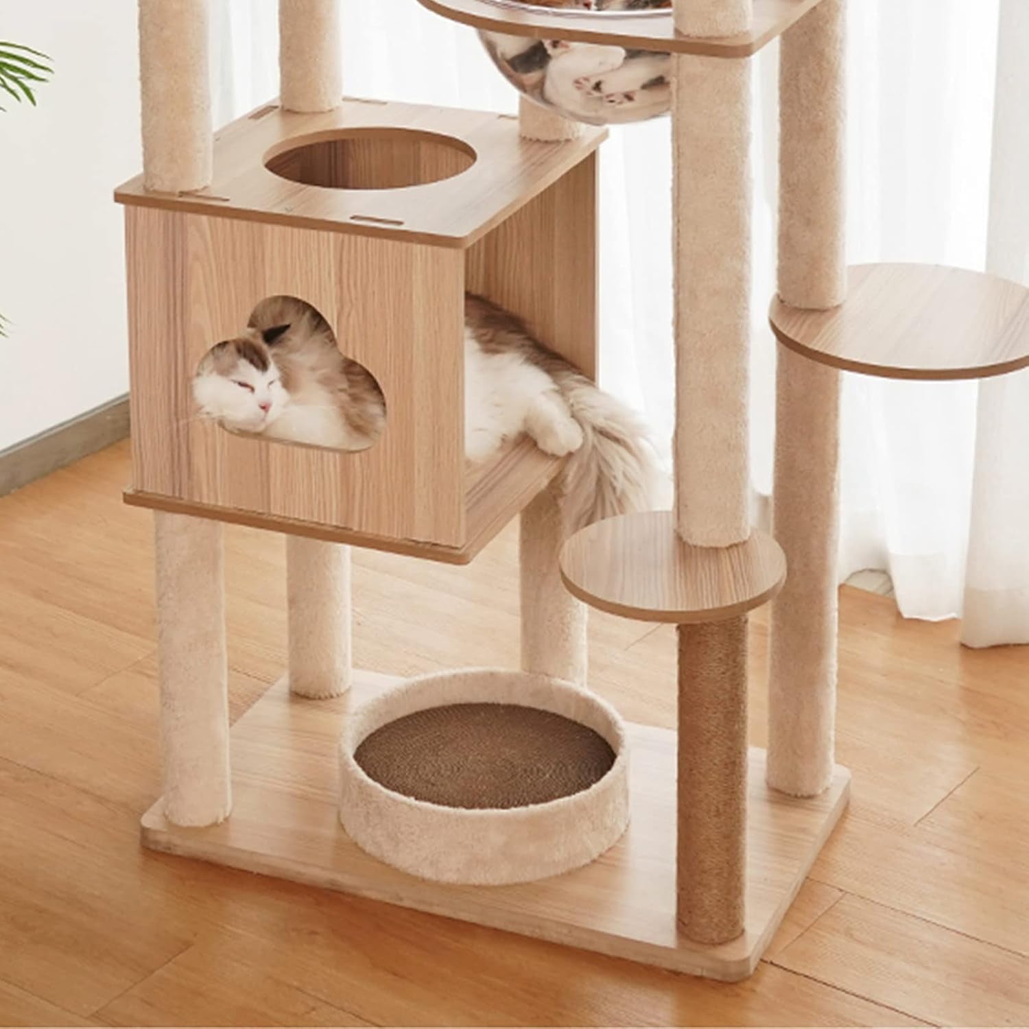 4pcs-10-inch-scratching-post-with-natural-sisal-rope-cat-scratch-pole-tree-and-posts-for-indoor-cats-replacement-part-accessories-for-diy-tower-and-hammock