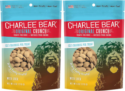 Charlee Bear Dog Training Treats, Cheese & Egg Recipe, Low Calorie (Under 3 Calories), Limited Ingredient Crunchy Dog Treats, 16 Oz. Resealable Bag19