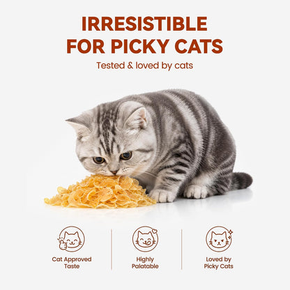 Soft Chicken & Shrimp Cat Treats Thin Slices Easy Chew 3.2 Oz | Thin Soft Slices for Kittens, Adults and Senior Cats; Easy-Chew Texture for Daily Rewarding7