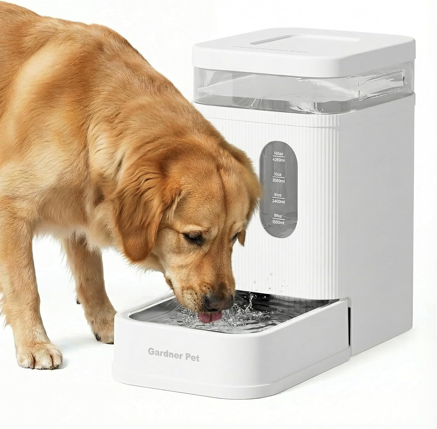 gardner-pet-2-2-gallon-automatic-dog-water-bowl-dispenser-8-5l-gravity-water-feeder-with-stainless-steel-bowl-maifan-stone-filter-bpa-free-for-for-cats-and-dogs-black-2-2-gallon