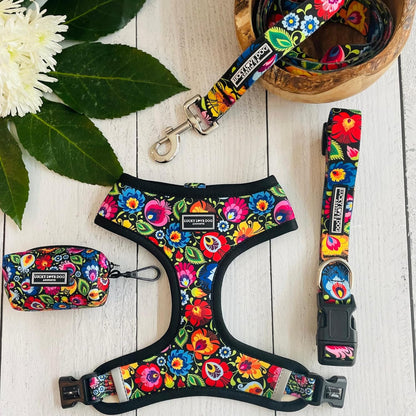 Lucky Love Dog Leash, Beautiful Vivid Patterns, Durable & Long Lasting (Blackbird, Large)4