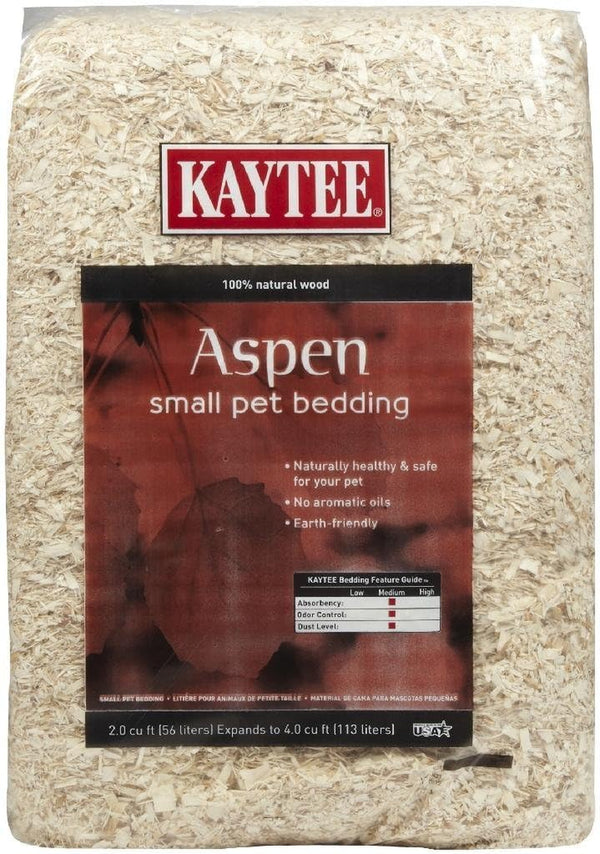Kaytee Aspen Bedding & Litter - 113 Liters1