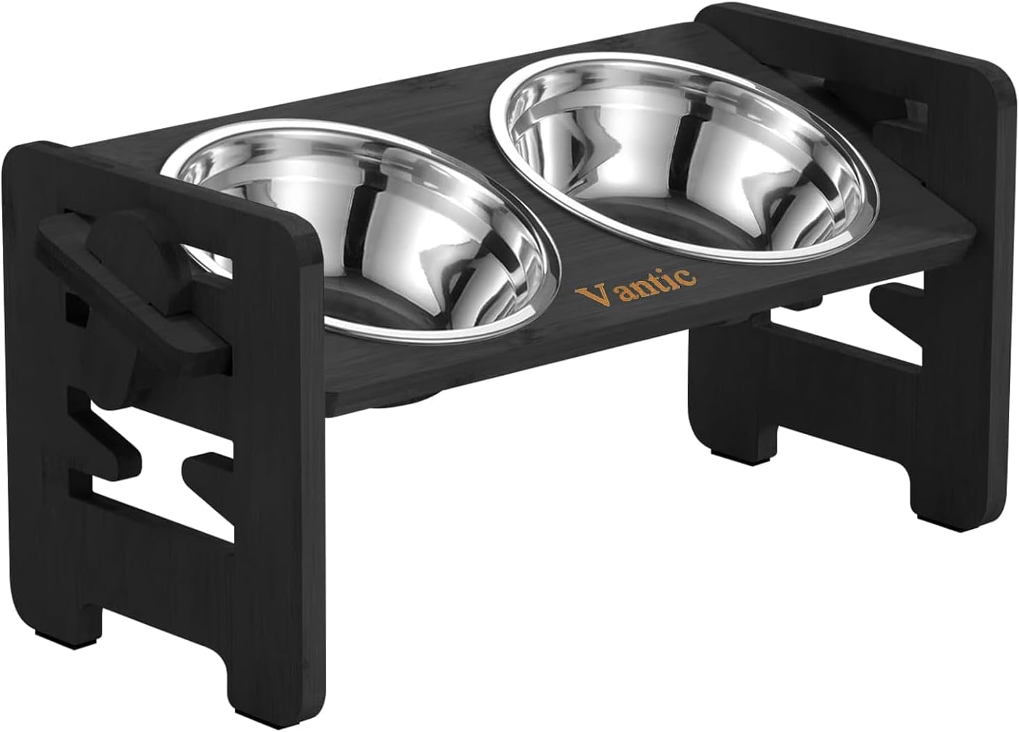 vantic-elevated-dog-bowls-raised-dog-bowl-stand-adjustable-small-natural-bamboo-elevated-feeder-with-2-stainless-steel-bowls-adjustable-height-stand-for-small-puppies-and-cats