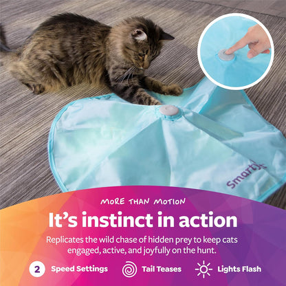 Smartykat Electronic Motion/Moving Toys for Cats & Kittens, Battery Powered, Mimics Motion of Real Prey, Fun & Interactive Play - Multiple Styles6
