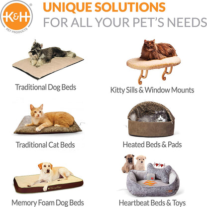 K&H Pet Products Bucket Booster Dog Car Seat, Sturdy Cat or Dog Booster Seats - Large Realtree Edge8