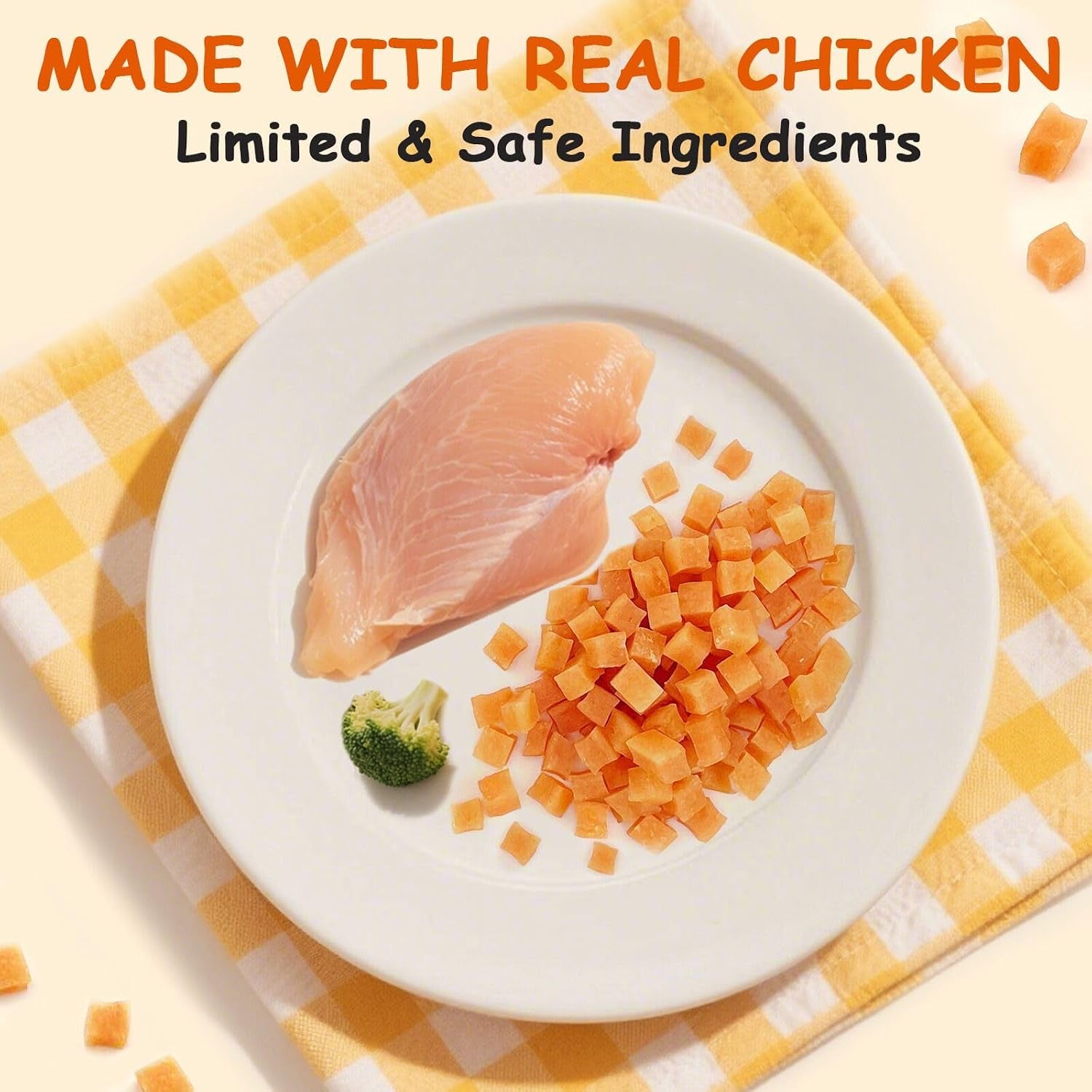 soft-chicken-treats-for-dogs-grain-free-training-rewards-snacks-high-protein-chewy-bites-for-puppy-and-small-senior-dogs-10-6-oz