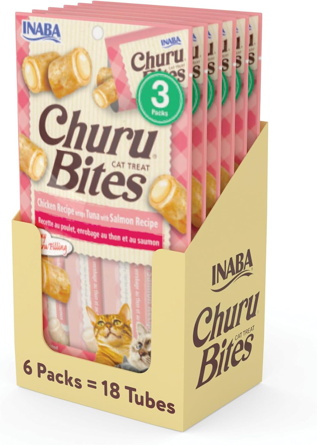 inaba-churu-bites-soft-chewy-cat-treats-chicken-18ct-immune-support-72-moisture-low-calorie-pill-friendly-center-grain-free-preservative-free-18-x-0-35-oz-tubes